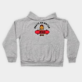 Skate on water Kids Hoodie